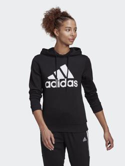 adidas Women's Essentials 3-Stripes Cropped Hoodie- GM5582 – TFK